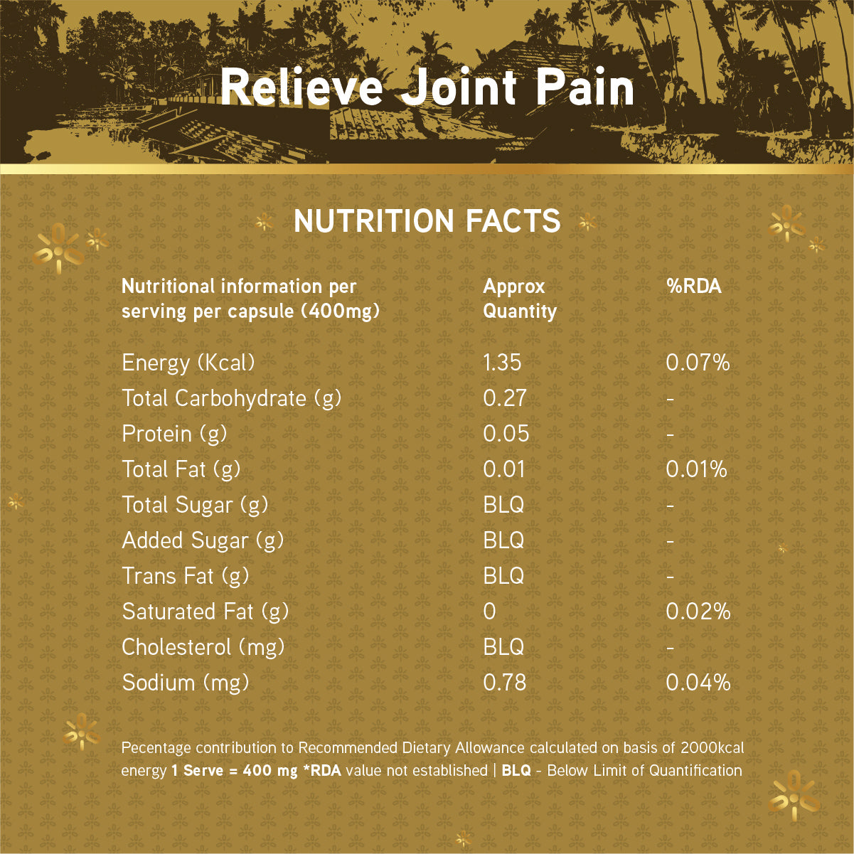 Lyef - Nutrition Facts